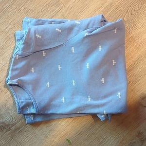 Christopher and Banks Purple dragonfly Tee Shirt